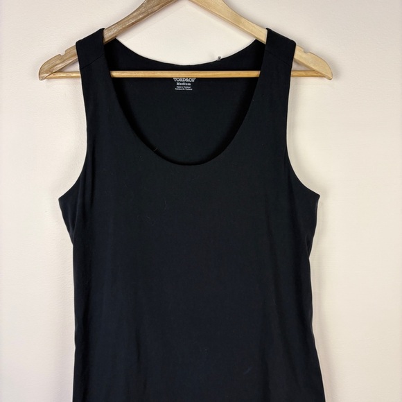 Toad & Co Black Sleeveless Racerback Athletic Dress - Picture 3 of 8